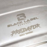 BLACK LABEL EXHAUST PREDATOR MUFFLER (L & R SINGLE 3" IN, SINGLE OUT)